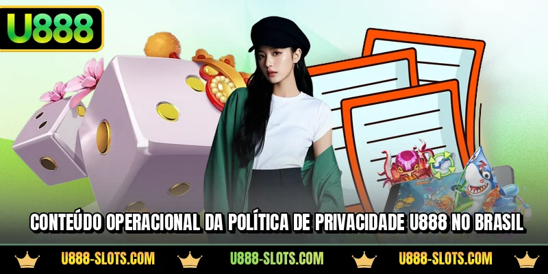 Conteúdo operacional da política de privacidade U888 no Brasil