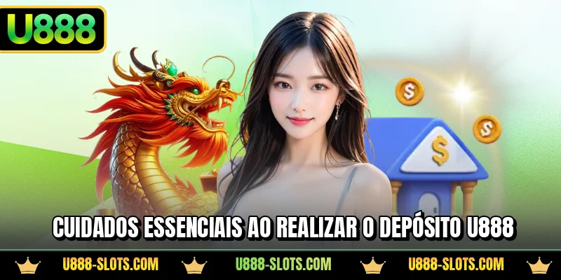 Cuidados essenciais ao realizar o depósito U888
