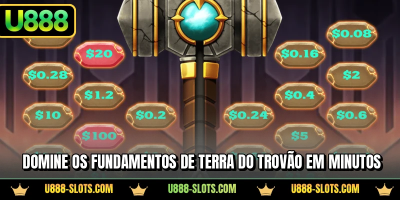 Domine os fundamentos de Terra do Trovão em minutos