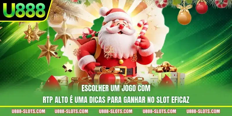Escolher um jogo com RTP alto é uma dicas para ganhar no slot eficaz