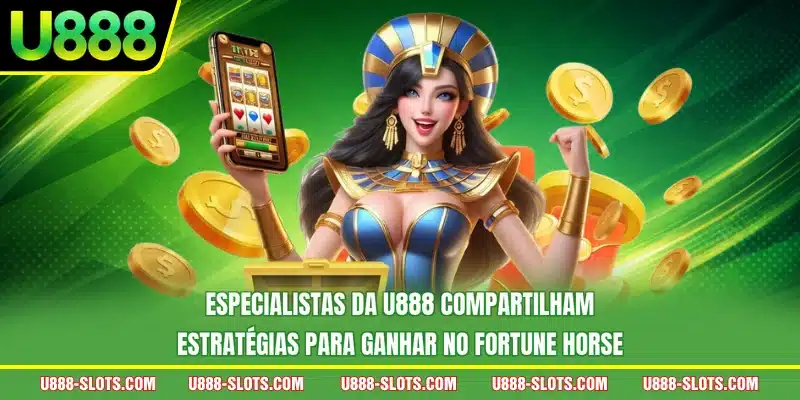Especialistas da U888 compartilham estratégias para ganhar no Fortune Horse