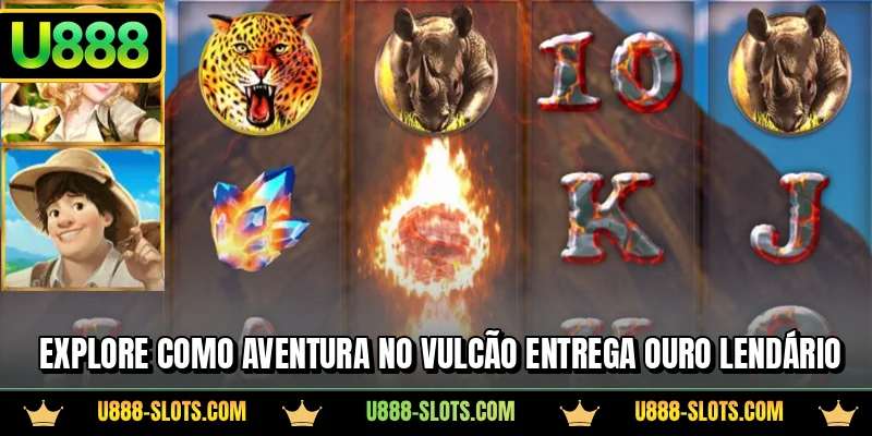 Explore como Aventura no Vulcão entrega ouro lendário