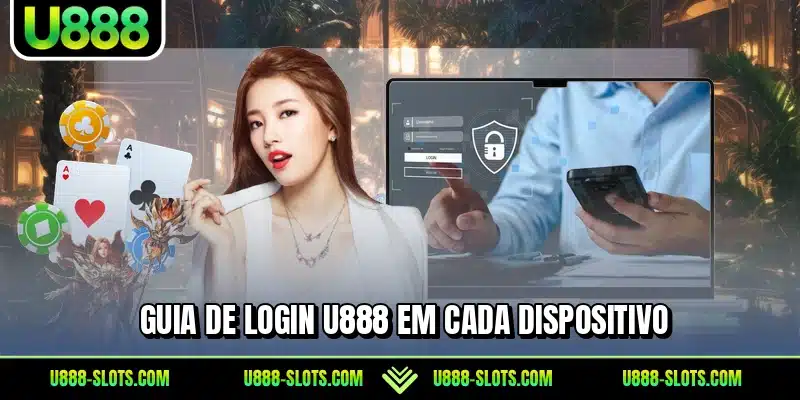 Guia de login U888 em cada dispositivo