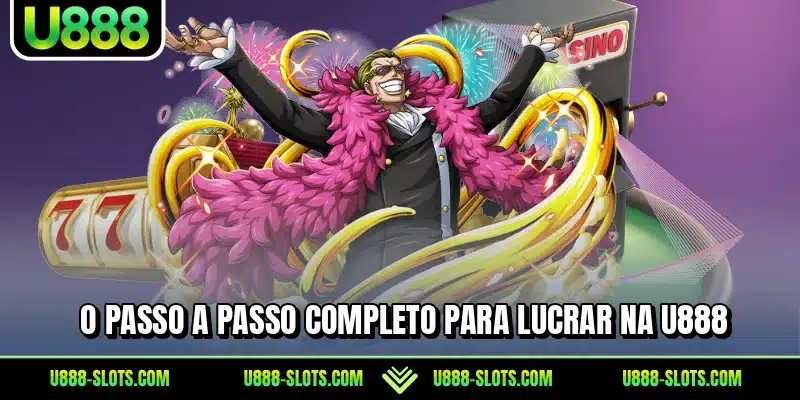 O passo a passo completo para lucrar na U888