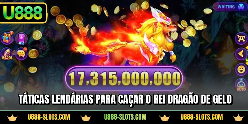 Táticas lendárias para caçar o Rei Dragão de Gelo