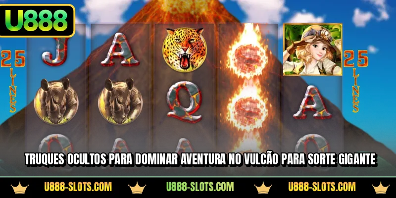Truques ocultos para dominar Aventura no Vulcão para sorte gigante