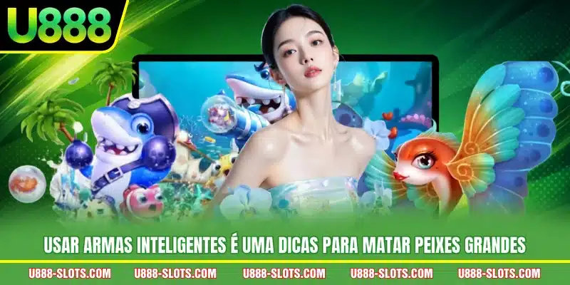 Usar armas inteligentes é uma dicas para matar peixes grandes