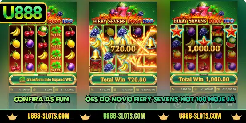 Confira as funções do novo Fiery Sevens Hot 100 hoje já