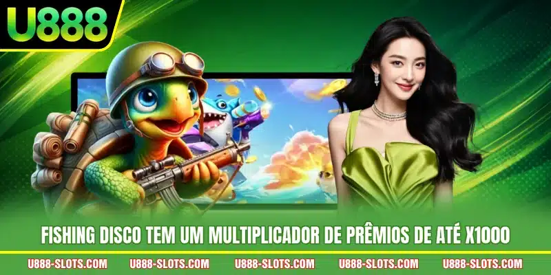 Fishing Disco tem um multiplicador de prêmios de até x1000
