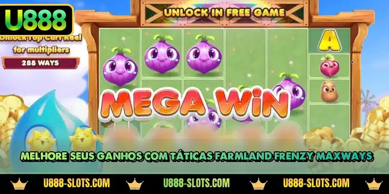 Melhore seus ganhos com táticas Farmland Frenzy Maxways
