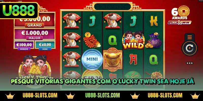Pesque vitórias gigantes com o Lucky Twin Sea hoje já